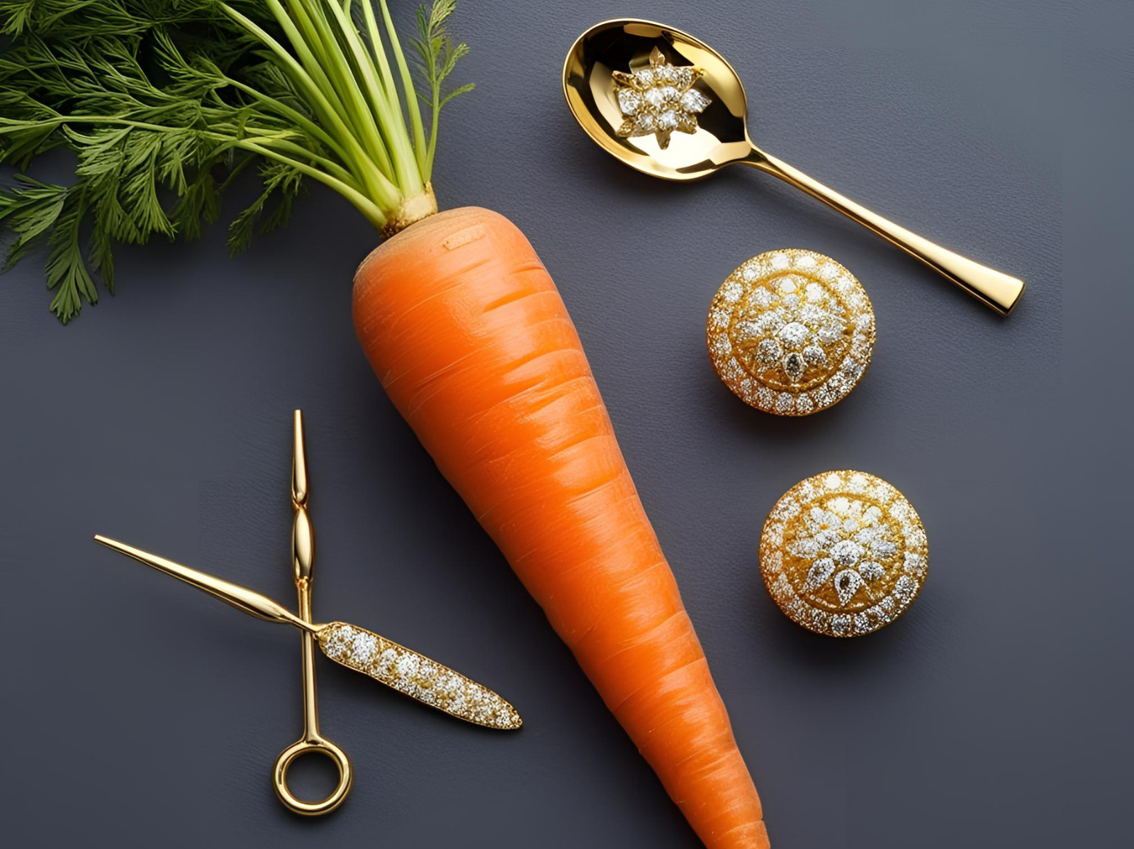 Karat Carat Carrot Orange Yellow White