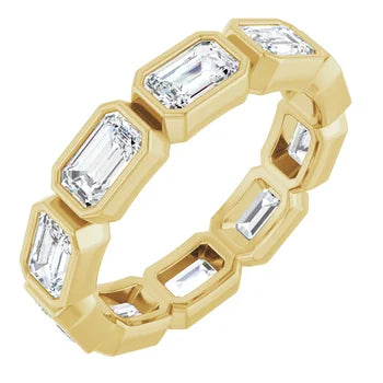 MADONNA Emerald cut eternity band Jewelry