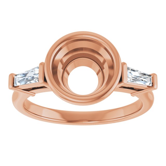 10k-rose--round-1/4-ctw-lab-grown-diamond-semi-set-engagement-ring