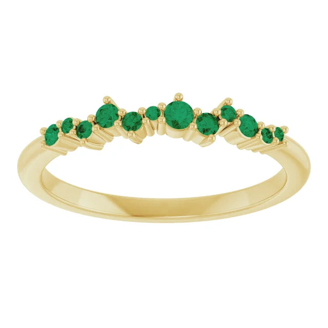 MISSY Diamond or Gemstone Stackable Ring