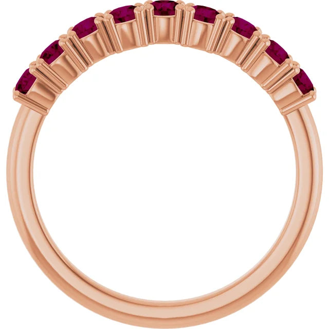 TEMPEST Emerald cut up/down ring