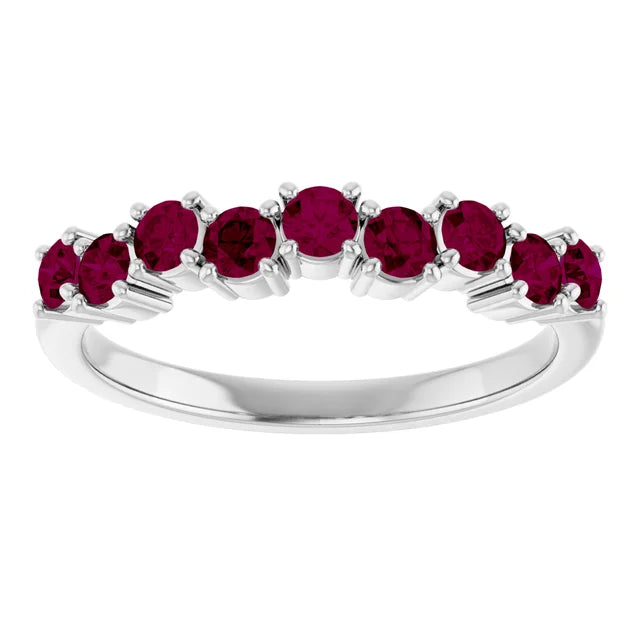 TEMPEST Emerald cut up/down ring