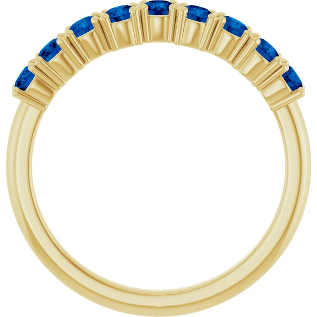 TEMPEST Emerald cut up/down ring