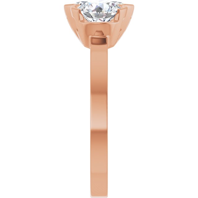 EMILY Toi Et Moi Two-Stone Emerald Cut Engagement Ring