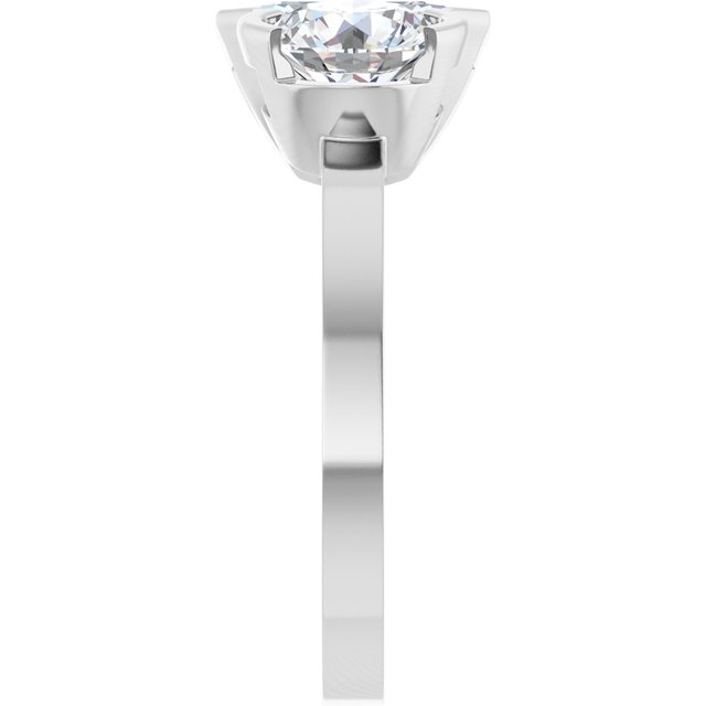 EMILY Toi Et Moi Two-Stone Emerald Cut Engagement Ring
