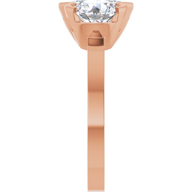 EMILY Toi Et Moi Two-Stone Emerald Cut Engagement Ring