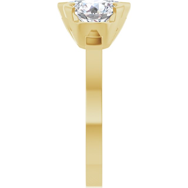 EMILY Toi Et Moi Two-Stone Emerald Cut Engagement Ring