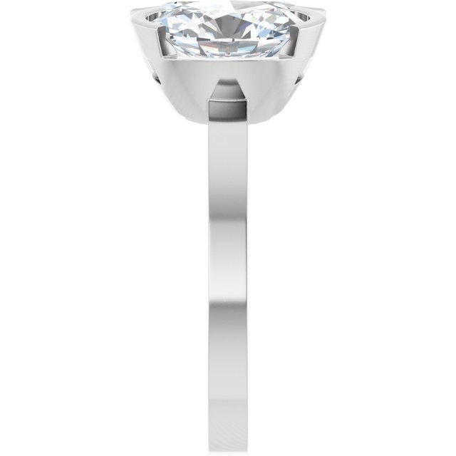 EMILY Toi Et Moi Two-Stone Emerald Cut Engagement Ring