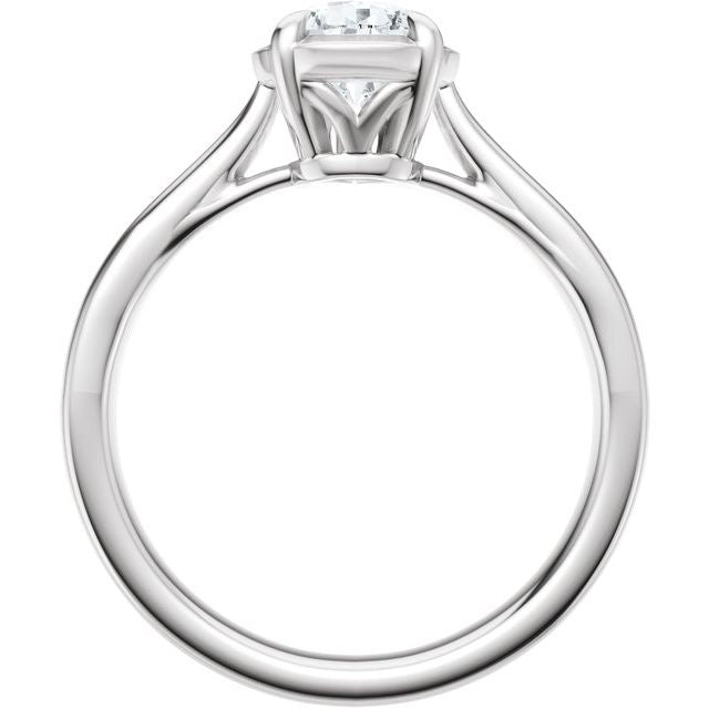 Taylor Engagement Ring - 10ct White Gold - Diamond Spread 1