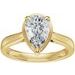 Taylor Engagement Ring - 10ct Yellow Gold - Diamond Spread 2