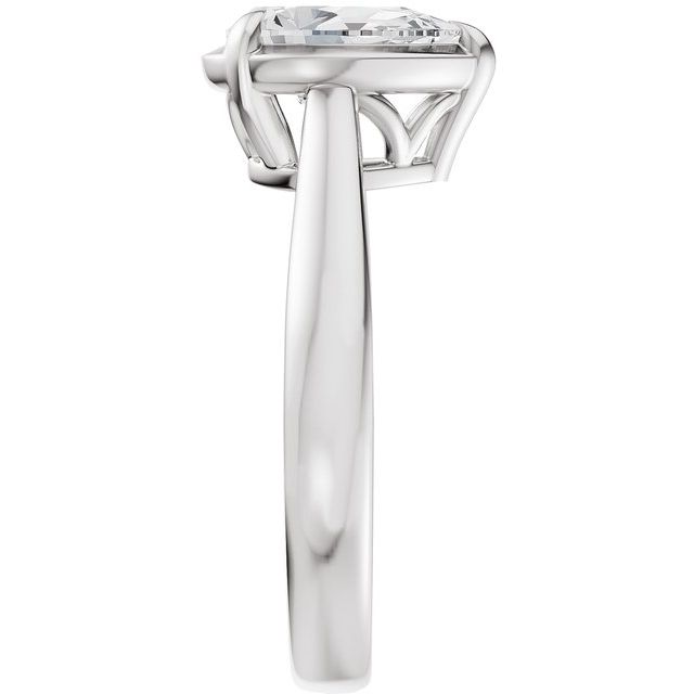 Taylor Engagement Ring - 10ct White Gold - Diamond Spread 2