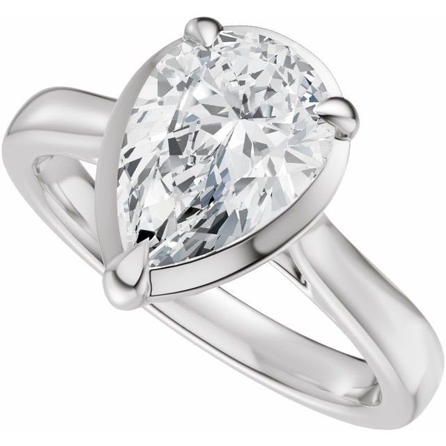 Taylor Engagement Ring - 10ct White Gold - Diamond Spread 3