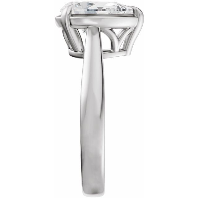 Taylor Engagement Ring - 10ct White Gold - Diamond Spread 3
