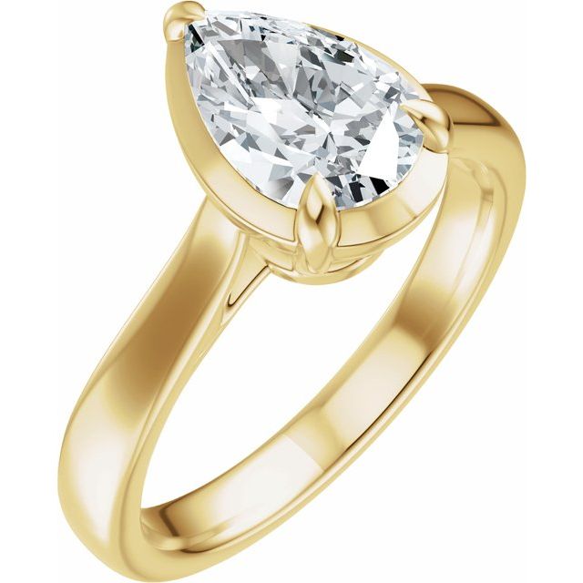 Taylor Engagement Ring - 18ct Rose Gold - Diamond Spread 2