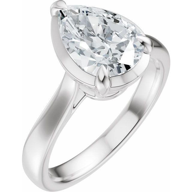 Taylor Engagement Ring - Platinum - Diamond Spread 5
