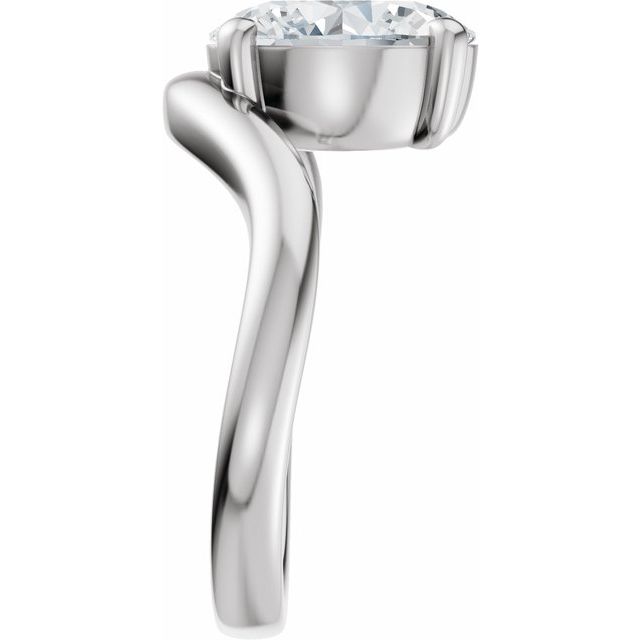 Scarlett Engagement Ring - 10ct White Gold - Diamond Spread 2
