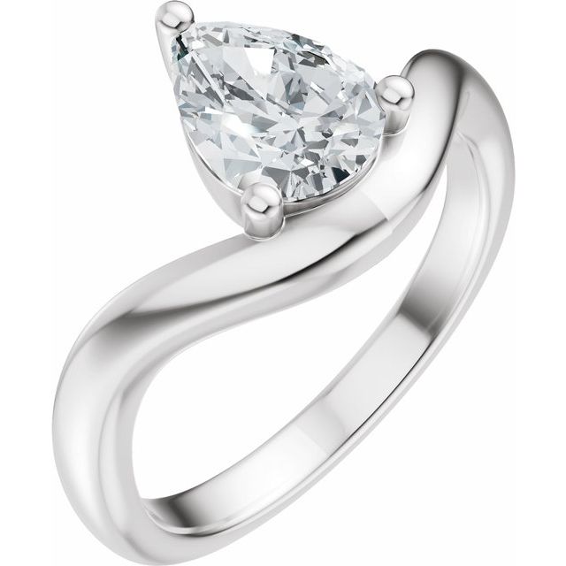 Scarlett Engagement Ring - 18ct Yellow Gold - Diamond Spread 1