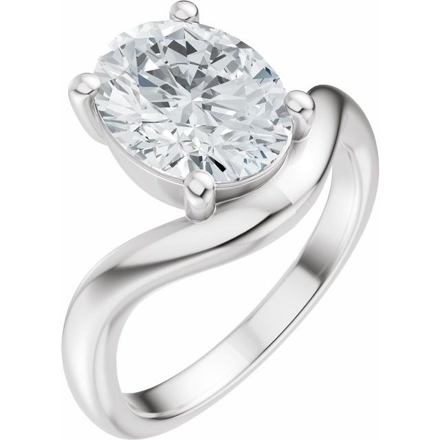 Scarlett Engagement Ring - Platinum - Diamond Spread 2