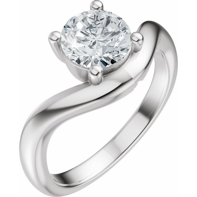 Scarlett Engagement Ring - 18ct Yellow Gold - Diamond Spread 1