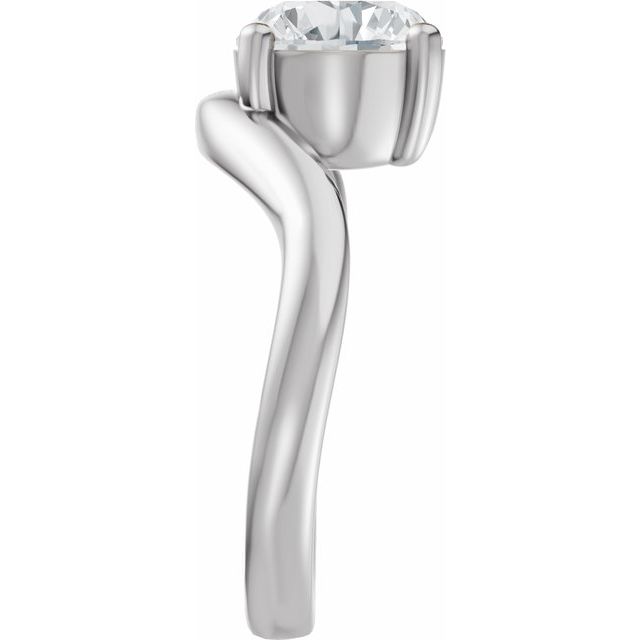 Scarlett Engagement Ring - 10ct White Gold - Diamond Spread 2