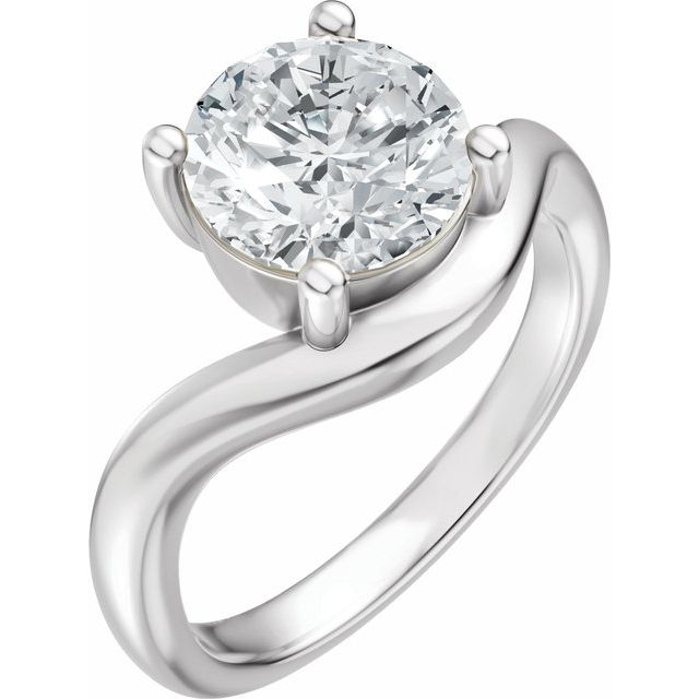 Scarlett Engagement Ring - Platinum - Diamond Spread 2