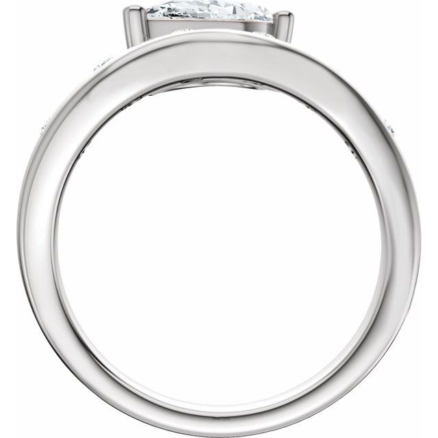 Hart Engagement Ring - 10ct White Gold - Diamond Spread 2