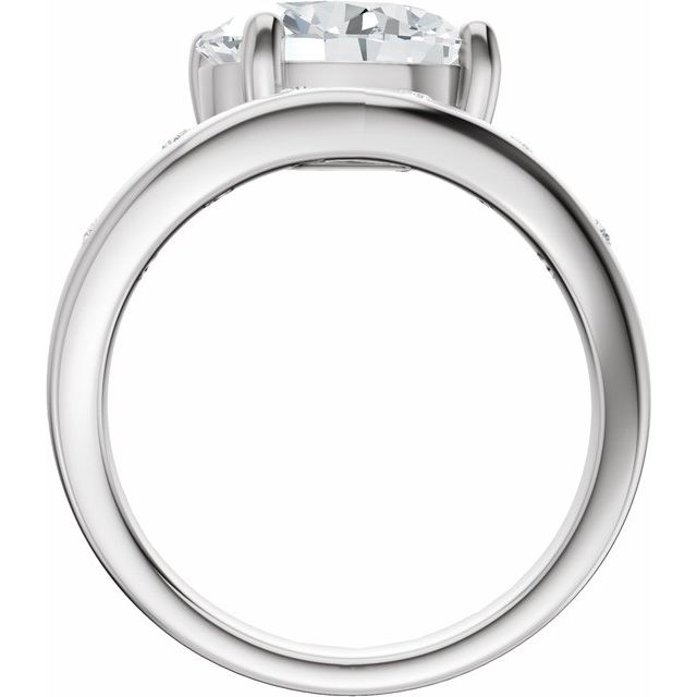 Hart Engagement Ring - 10ct White Gold - Diamond Spread 3