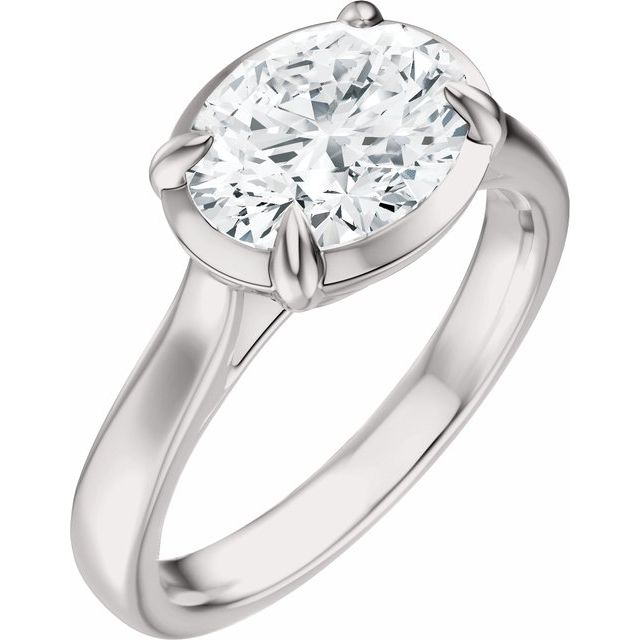 Taylor Engagement Ring - Platinum - Diamond Spread 5
