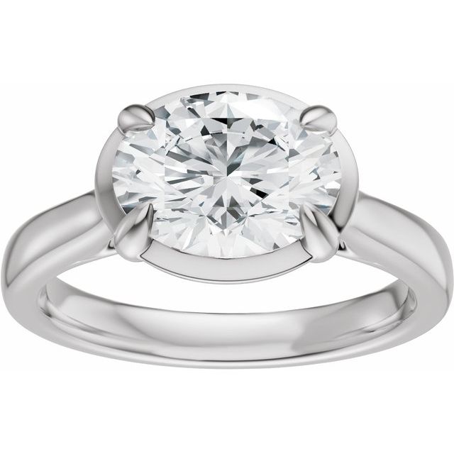 Taylor Engagement Ring - 10ct White Gold - Diamond Spread 2