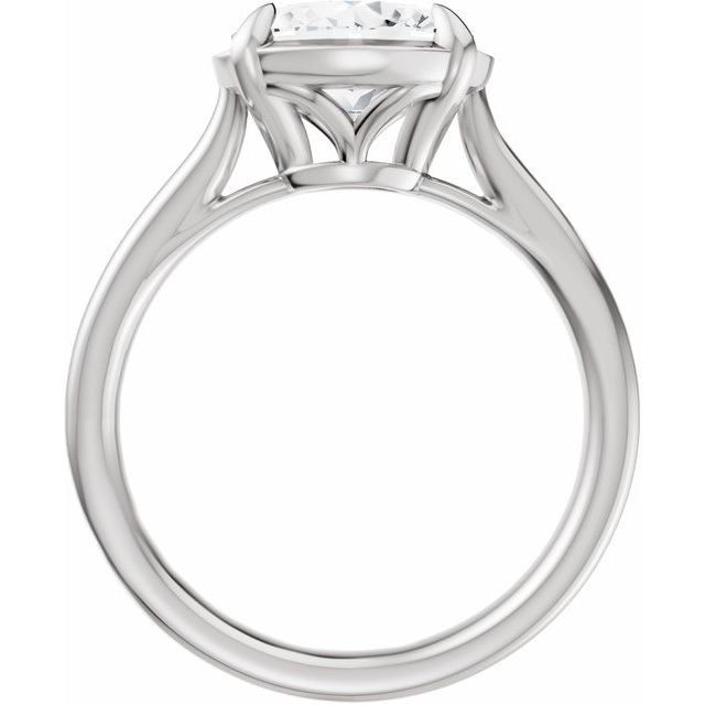 Taylor Engagement Ring - 10ct White Gold - Diamond Spread 2