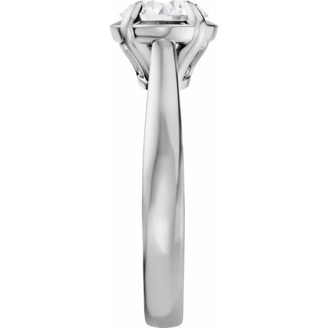 Taylor Engagement Ring - 10ct White Gold - Diamond Spread 2