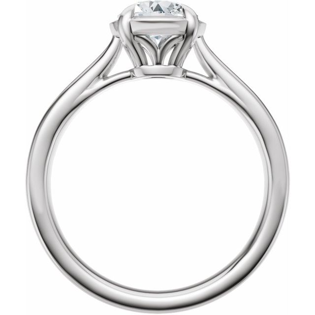 Taylor Engagement Ring - 10ct White Gold - Diamond Spread 1