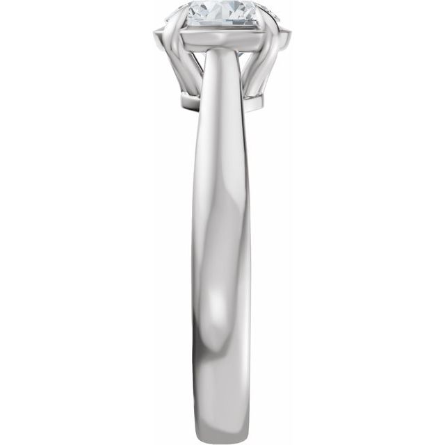 Taylor Engagement Ring - 10ct White Gold - Diamond Spread 1