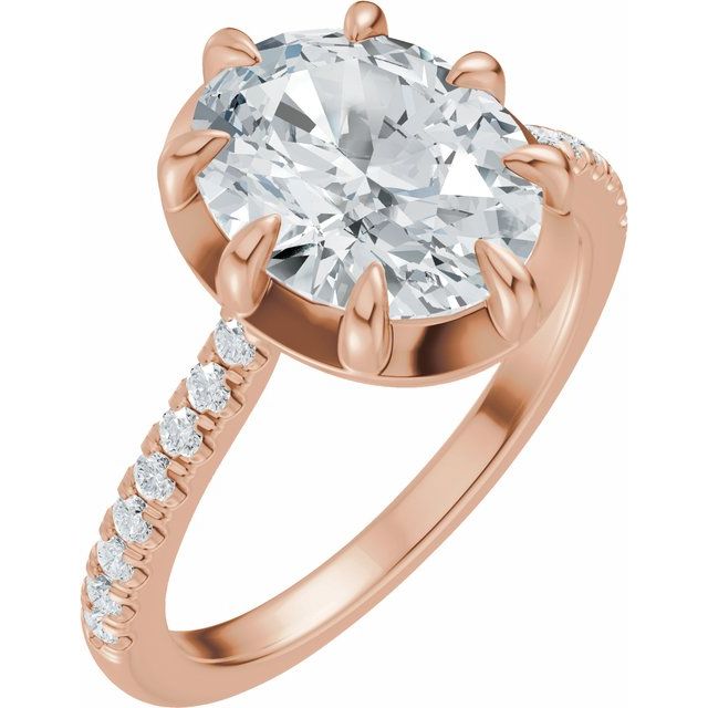 Alexis Engagement Ring - 18ct Yellow Gold - Diamond Spread 1
