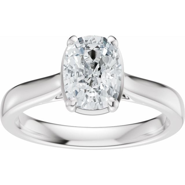 Taylor Engagement Ring - 10ct White Gold - Diamond Spread 1