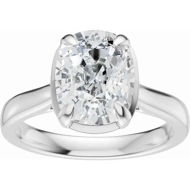 Taylor Engagement Ring - 10ct White Gold - Diamond Spread 2
