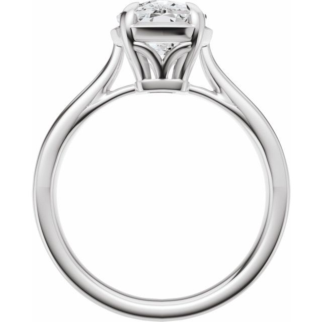Taylor Engagement Ring - 10ct White Gold - Diamond Spread 2