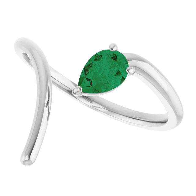 10K White 0.30ct Lab-Grown Diamond AUTOGRAPH Ring