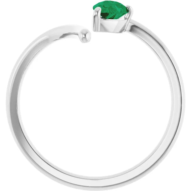 10K White 0.30ct Lab-Grown Diamond AUTOGRAPH Ring