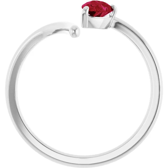 10K White 0.30ct Lab-Grown Diamond AUTOGRAPH Ring