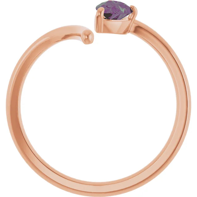10K White 0.30ct Lab-Grown Diamond AUTOGRAPH Ring