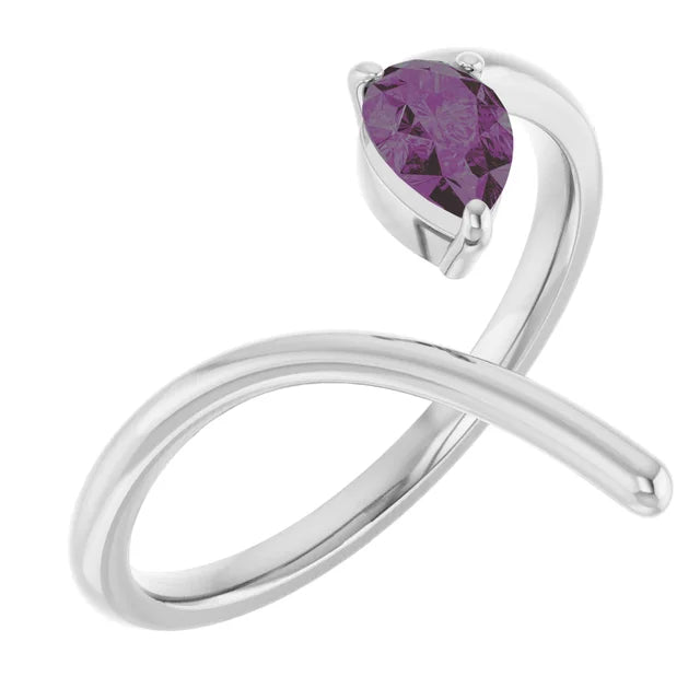 10K White 0.30ct Lab-Grown Diamond AUTOGRAPH Ring