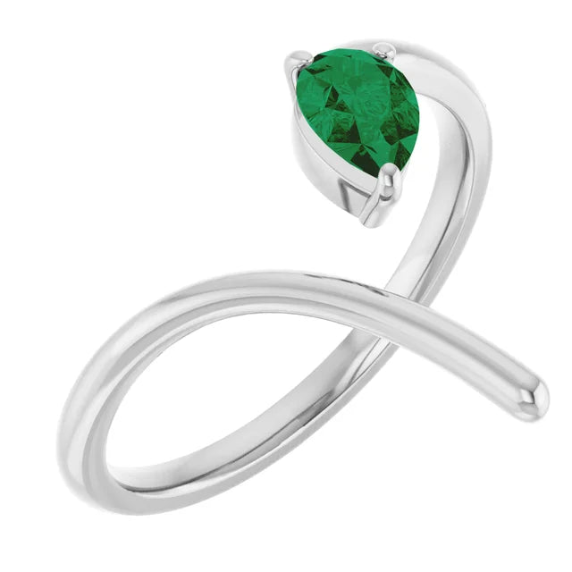 10K White 0.30ct Lab-Grown Diamond AUTOGRAPH Ring