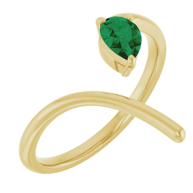 10K White 0.30ct Lab-Grown Diamond AUTOGRAPH Ring
