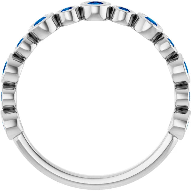 10K Rose 1/3 CTW Lab-Grown Diamond  Anniversary Band