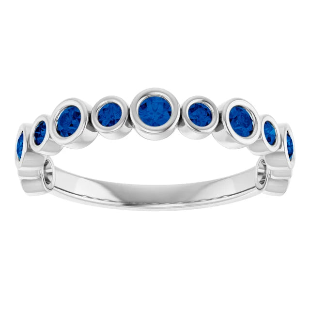 10K Rose 1/3 CTW Lab-Grown Diamond  Anniversary Band