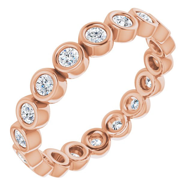 10k-rose-1/2-ctw-lab-grown-diamond--eternity-band