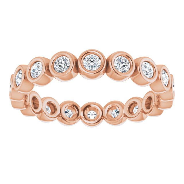 10k-rose-1/2-ctw-lab-grown-diamond--eternity-band