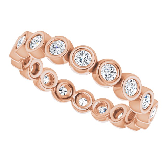 10k-rose-1/2-ctw-lab-grown-diamond--eternity-band