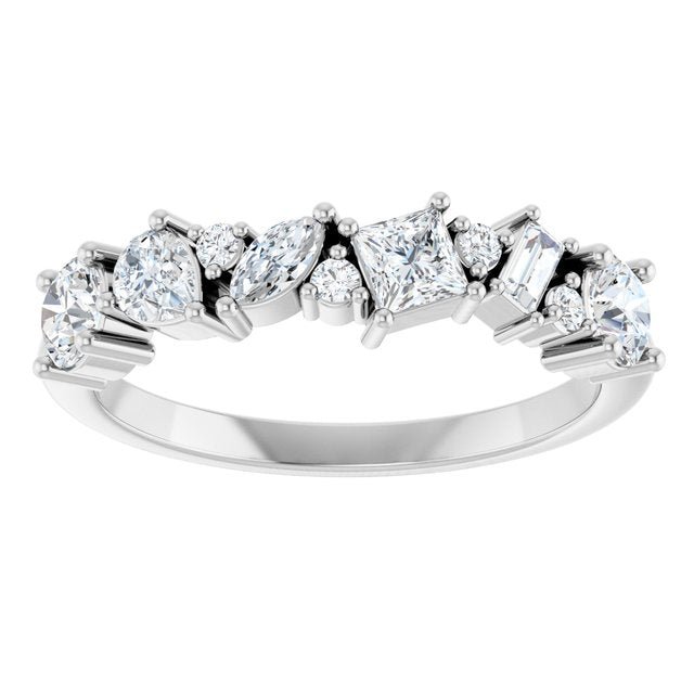 10k-white-7/8-ctw-lab-grown-diamond-anniversary-band